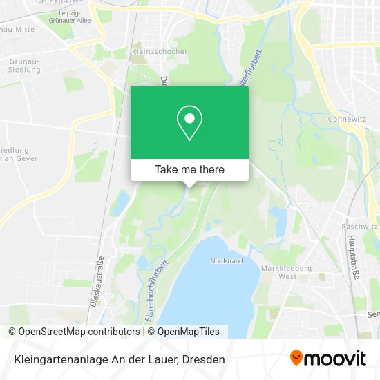 Карта Kleingartenanlage An der Lauer