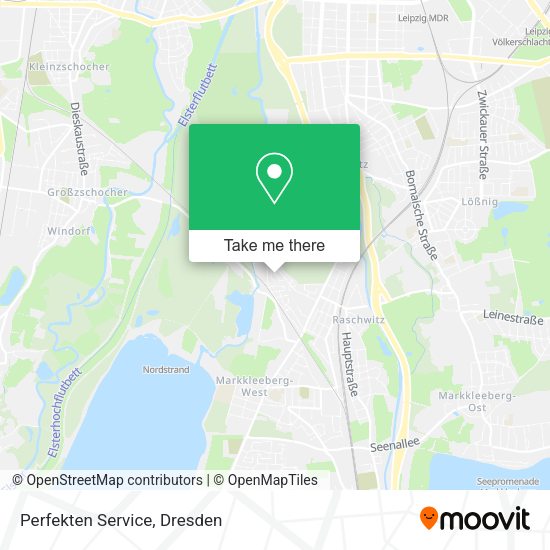 Карта Perfekten Service