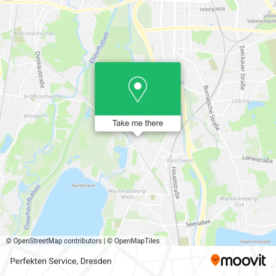 Карта Perfekten Service