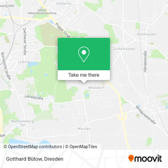 Карта Gotthard Bütow