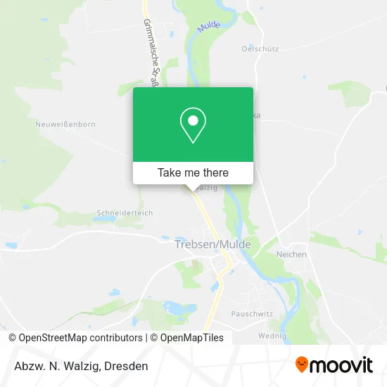 Карта Abzw. N. Walzig