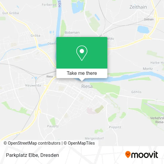 Карта Parkplatz Elbe