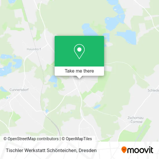 Карта Tischler Werkstatt Schönteichen