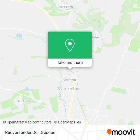 Карта Radversender.De