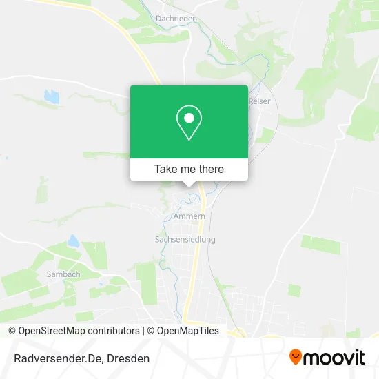 Карта Radversender.De