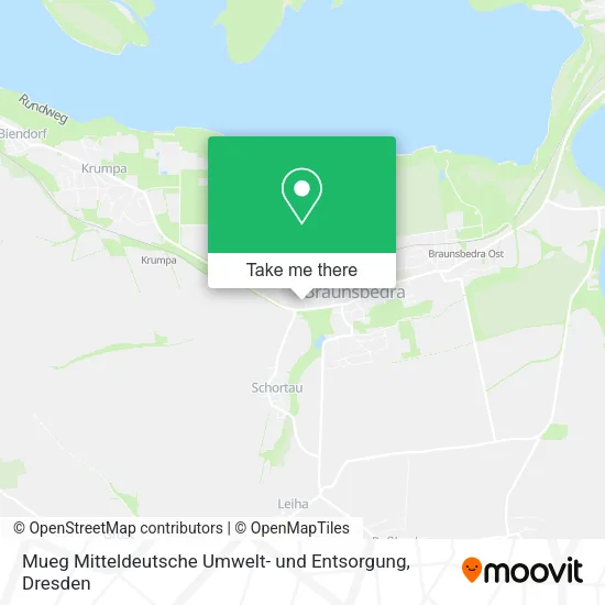 Карта Mueg Mitteldeutsche Umwelt- und Entsorgung