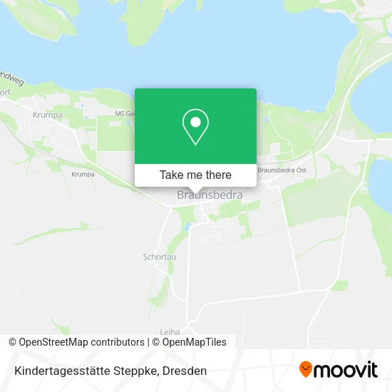 Карта Kindertagesstätte Steppke