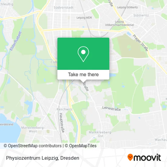 Карта Physiozentrum Leipzig