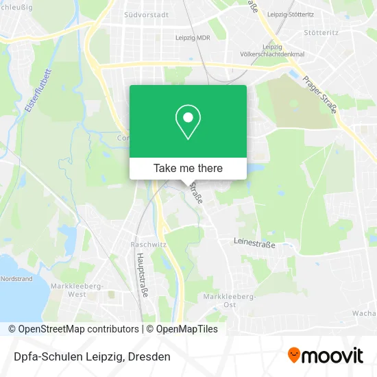 Карта Dpfa-Schulen Leipzig
