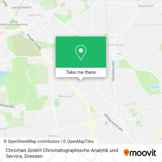 Chroman GmbH Chromatographische Analytik und Service map