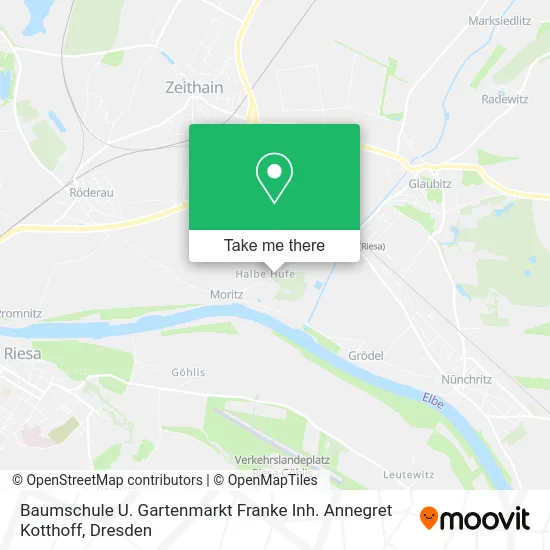 Карта Baumschule U. Gartenmarkt Franke Inh. Annegret Kotthoff
