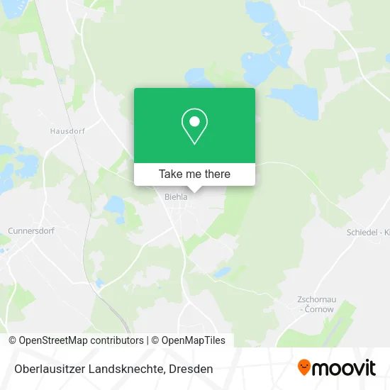 Карта Oberlausitzer Landsknechte