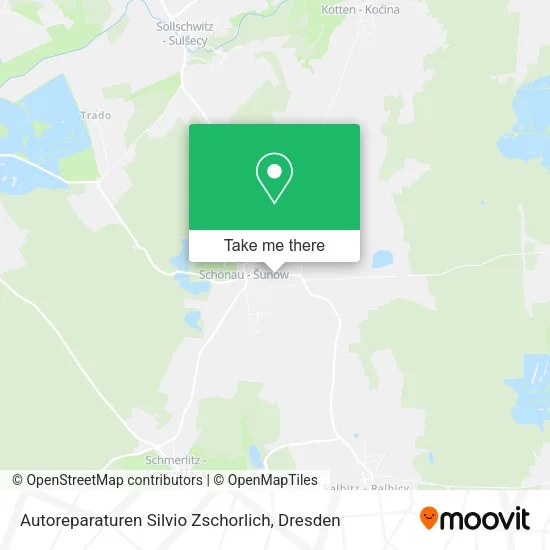 Карта Autoreparaturen Silvio Zschorlich