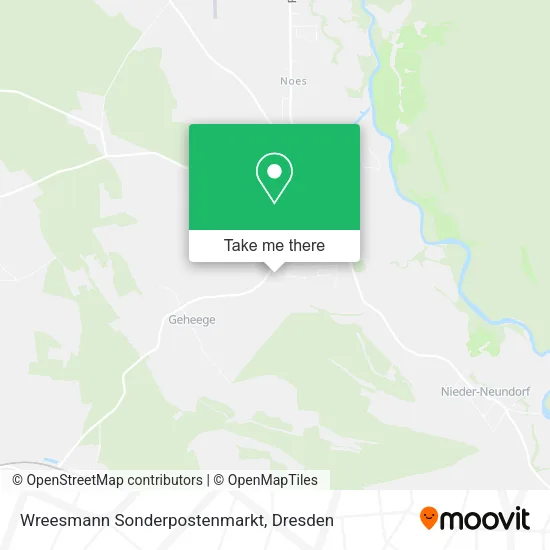 Карта Wreesmann Sonderpostenmarkt