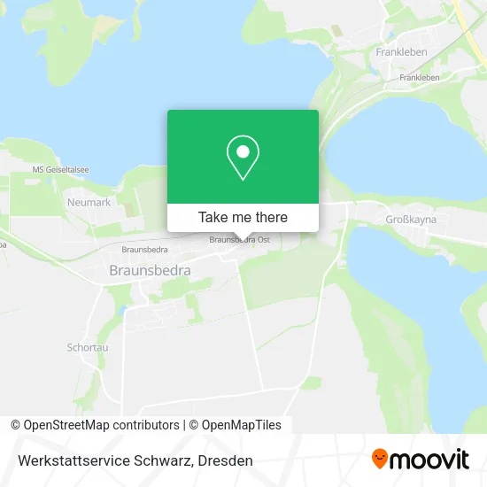 Карта Werkstattservice Schwarz