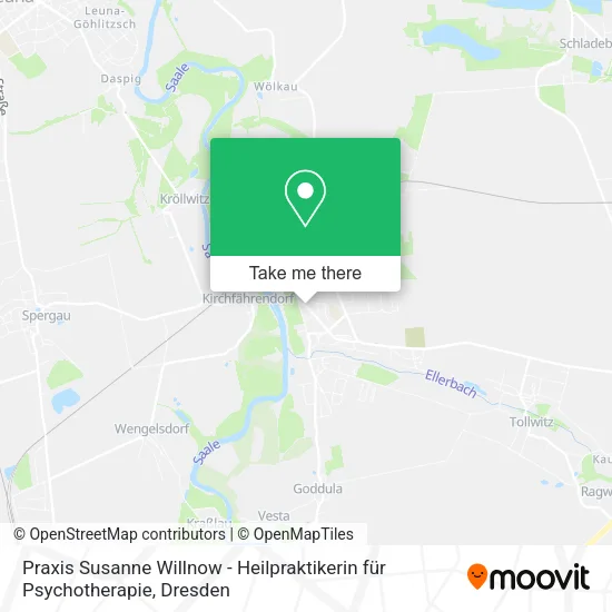 Карта Praxis Susanne Willnow - Heilpraktikerin für Psychotherapie