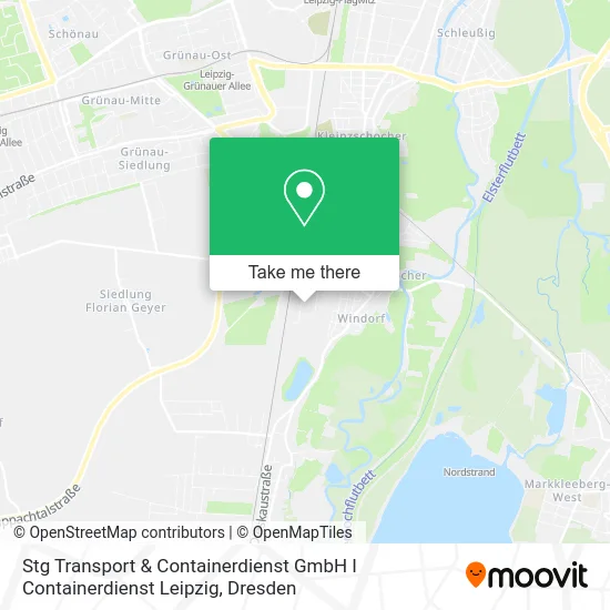 Карта Stg Transport & Containerdienst GmbH I Containerdienst Leipzig