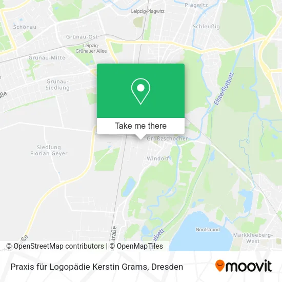 Карта Praxis für Logopädie Kerstin Grams