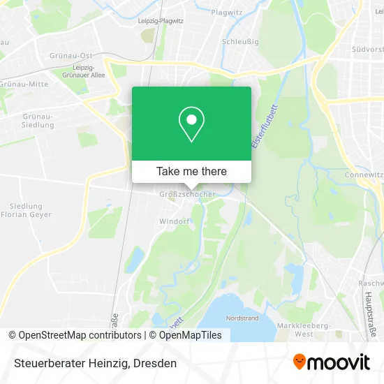 Карта Steuerberater Heinzig