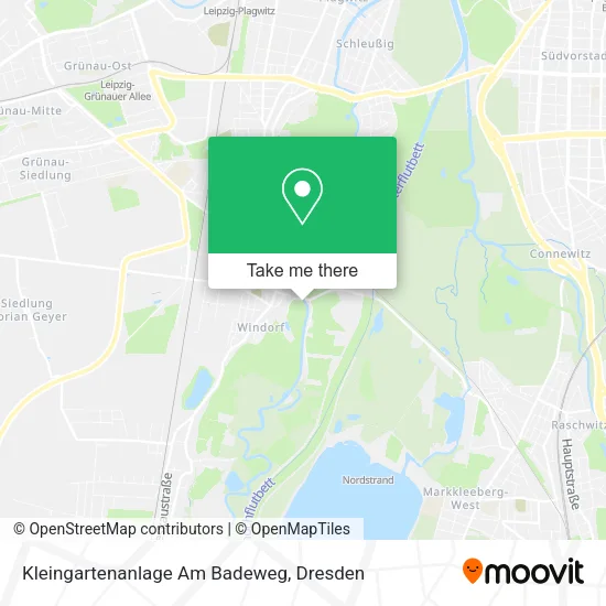 Карта Kleingartenanlage Am Badeweg