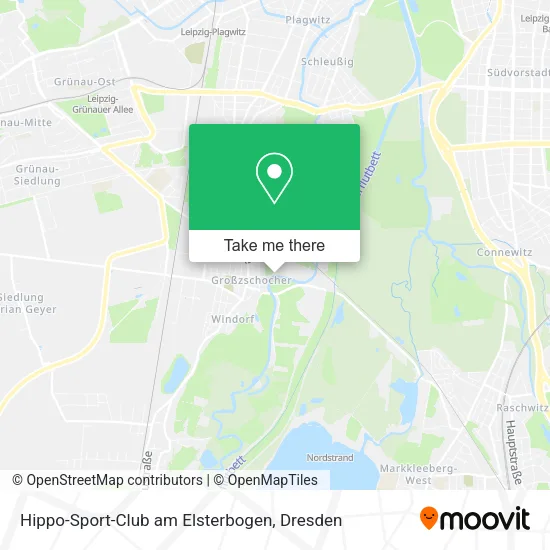 Карта Hippo-Sport-Club am Elsterbogen