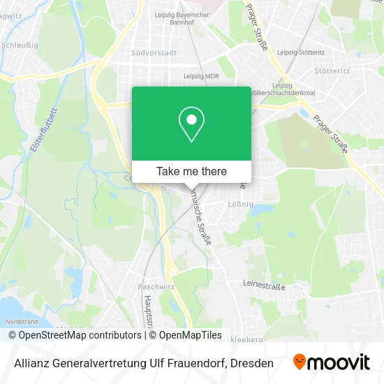 Карта Allianz Generalvertretung Ulf Frauendorf