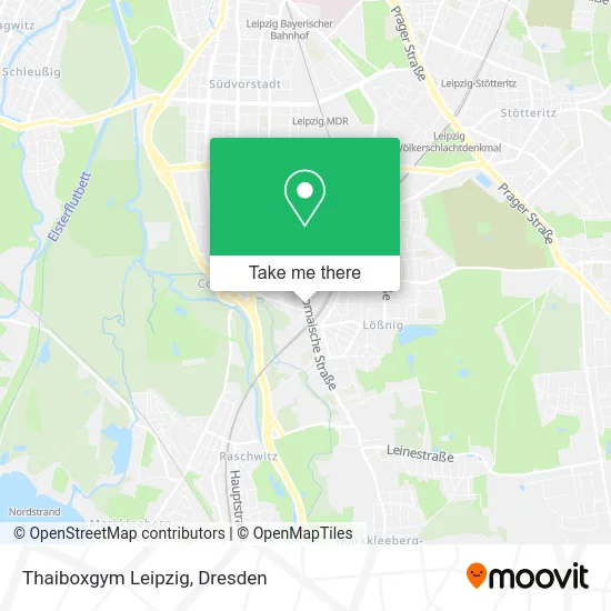 Карта Thaiboxgym Leipzig