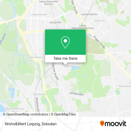Карта Wohn&Wert Leipzig
