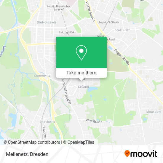 Карта Mellenetz