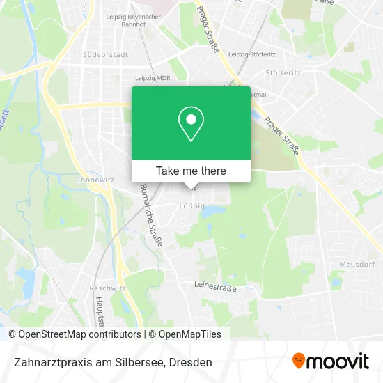 Карта Zahnarztpraxis am Silbersee