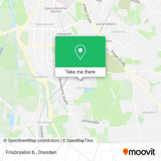 Карта Frisörsalon b.