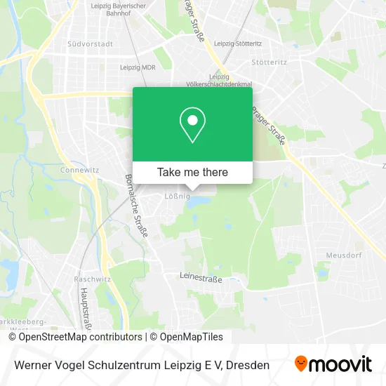 Карта Werner Vogel Schulzentrum Leipzig E V