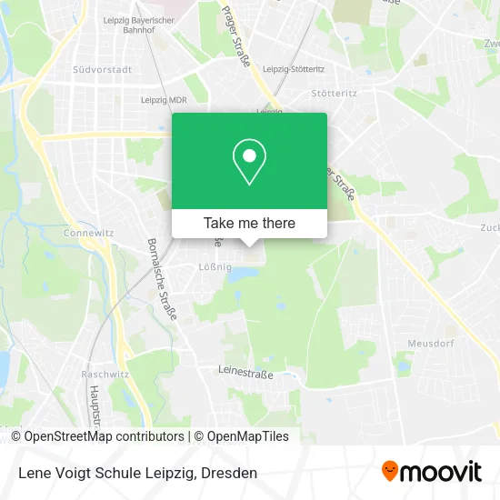 Карта Lene Voigt Schule Leipzig