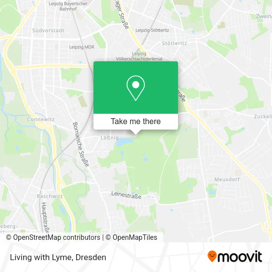 Карта Living with Lyme