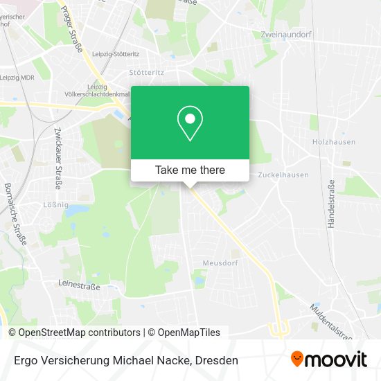 Карта Ergo Versicherung Michael Nacke