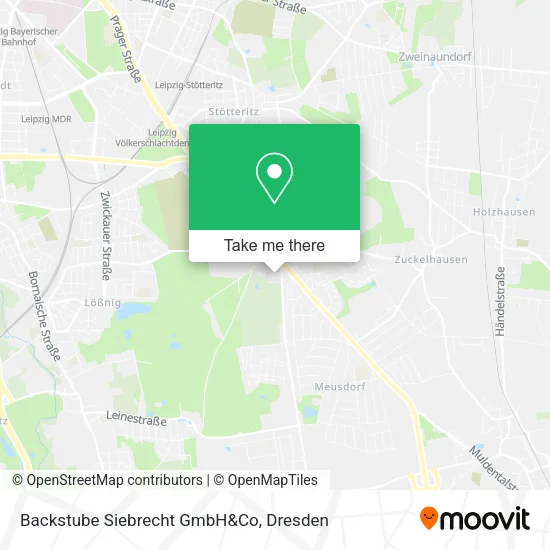 Карта Backstube Siebrecht GmbH&Co