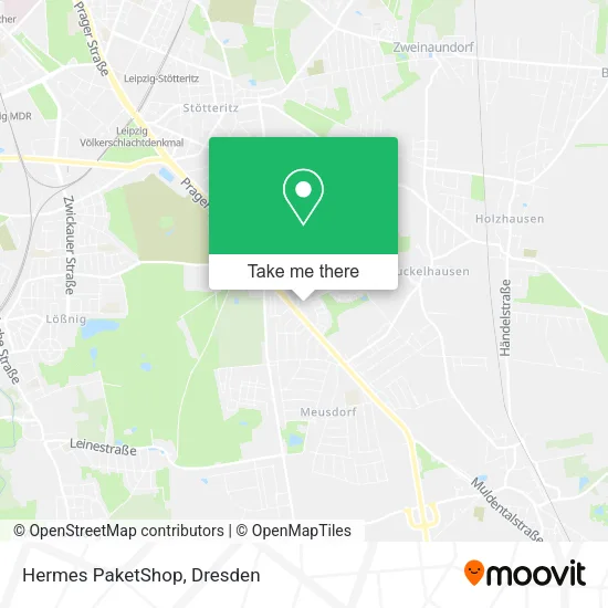 Карта Hermes PaketShop