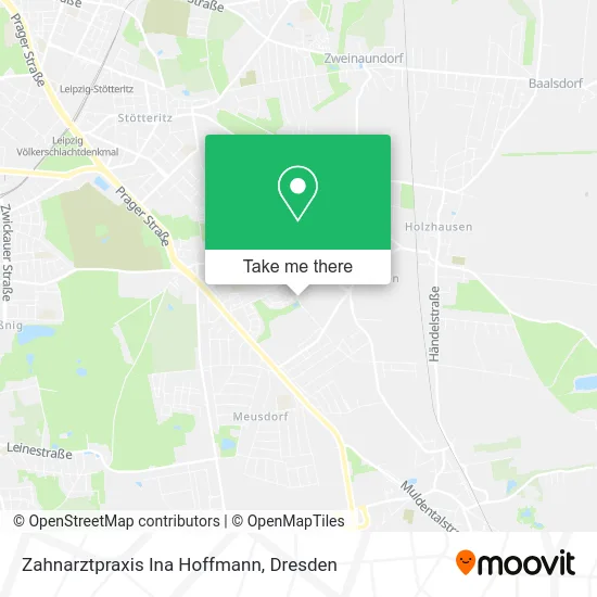 Карта Zahnarztpraxis Ina Hoffmann