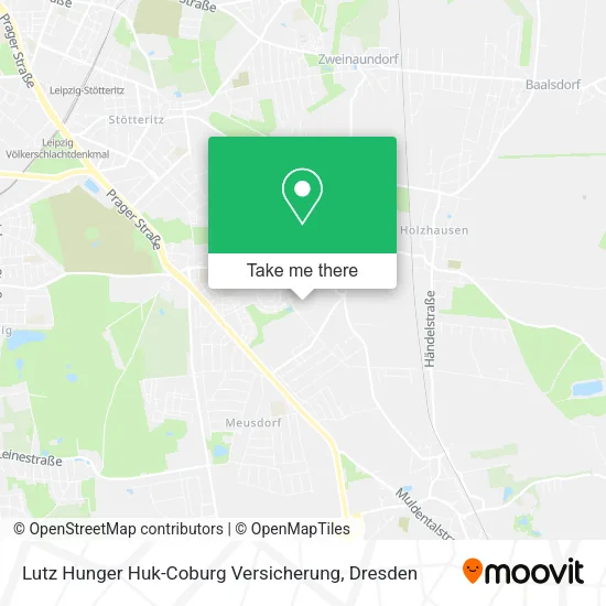 Карта Lutz Hunger Huk-Coburg Versicherung