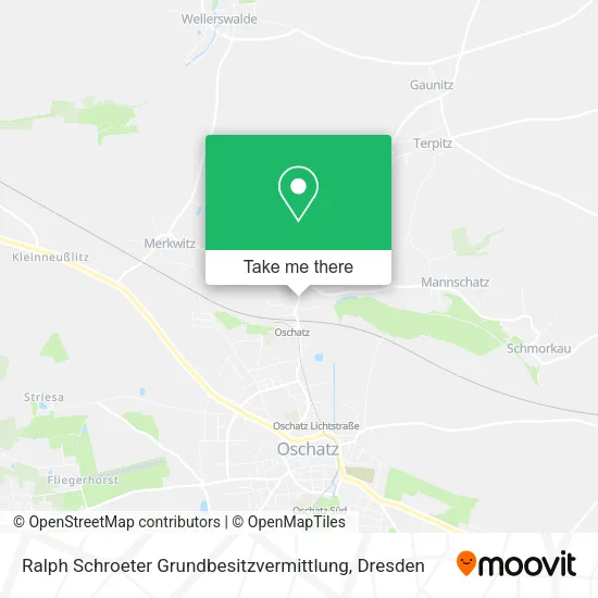 Карта Ralph Schroeter Grundbesitzvermittlung