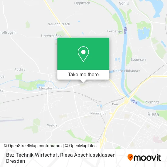 Карта Bsz Technik-Wirtschaft Riesa Abschlussklassen
