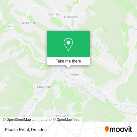 Карта Picollo Event