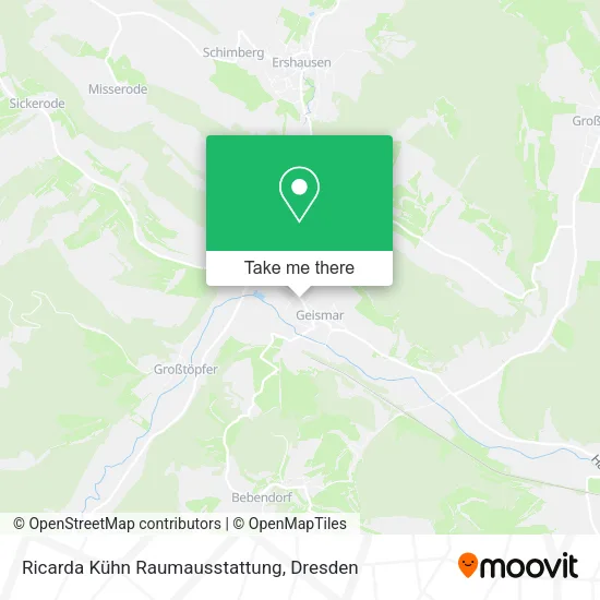 Карта Ricarda Kühn Raumausstattung