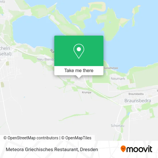 Карта Meteora Griechisches Restaurant