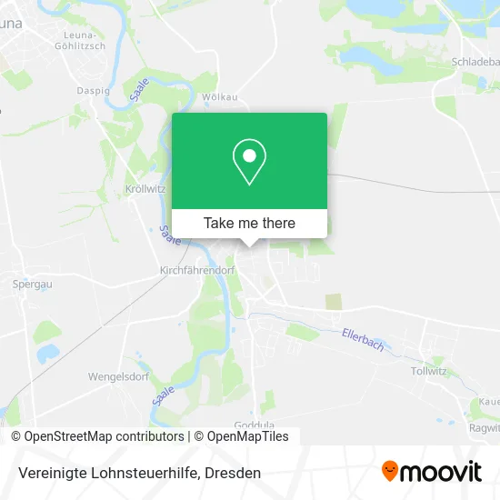 Карта Vereinigte Lohnsteuerhilfe