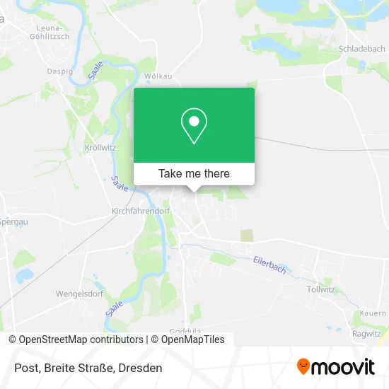 Карта Post, Breite Straße