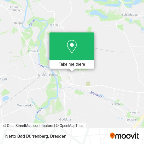 Карта Netto Bad Dürrenberg