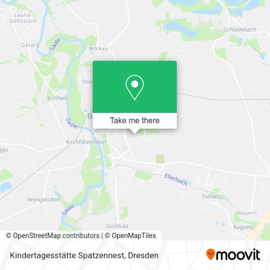 Карта Kindertagesstätte Spatzennest