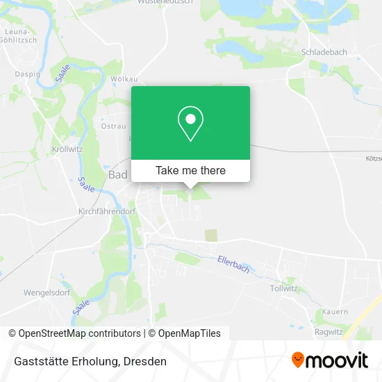 Карта Gaststätte Erholung