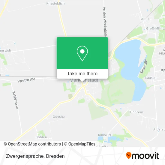 Карта Zwergensprache